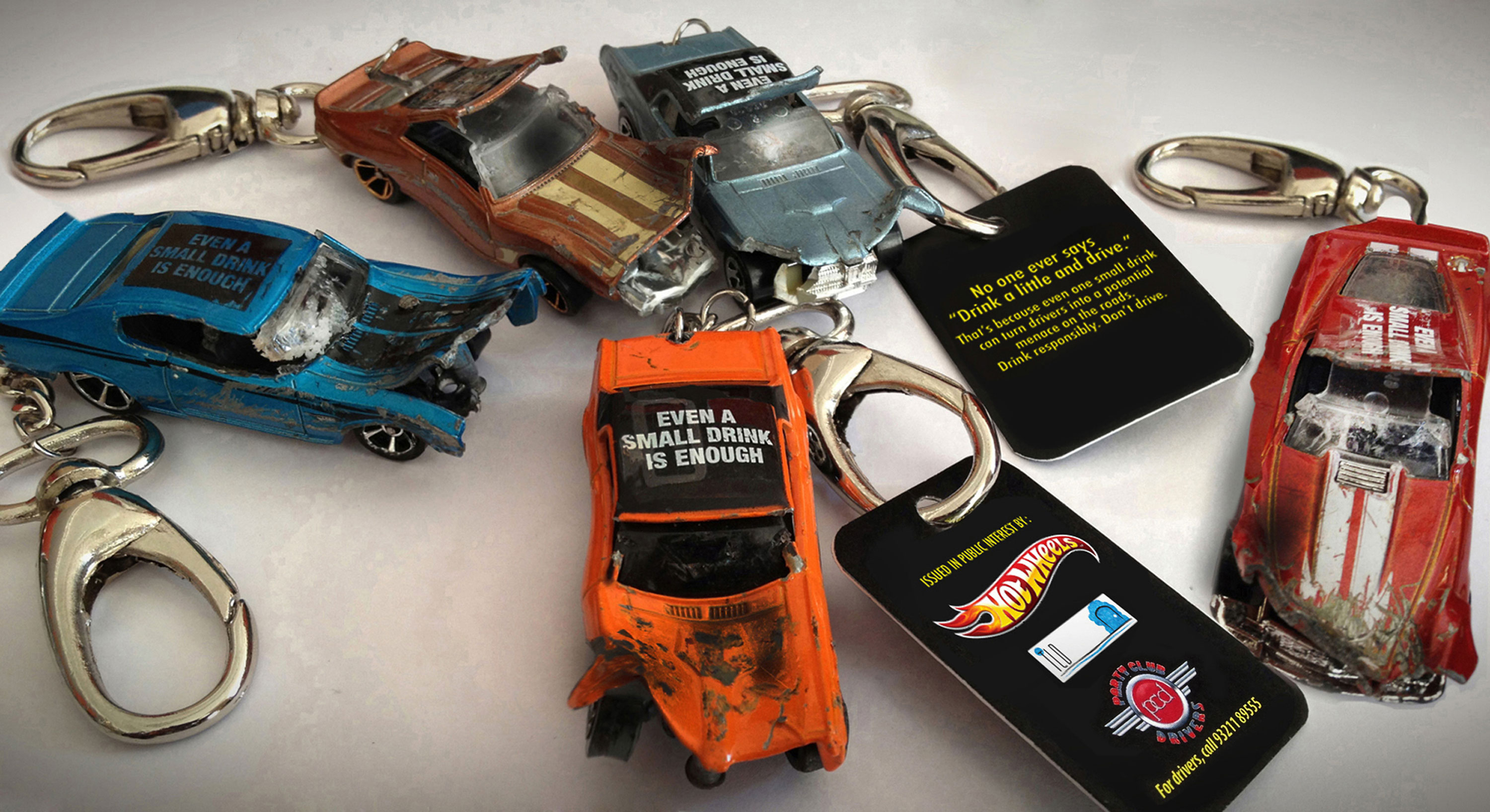 Hot wheel keychain