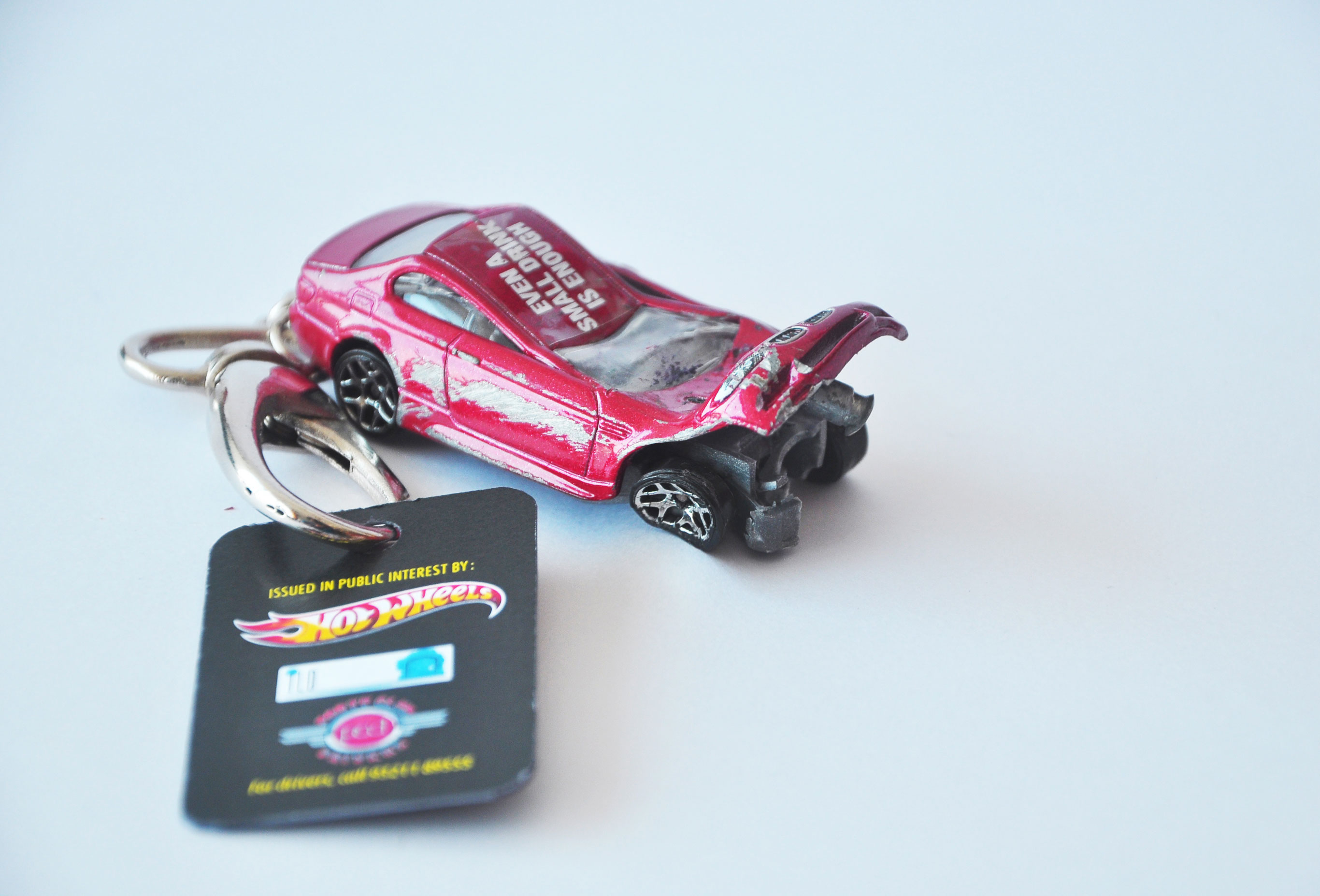 hot wheels car keychain