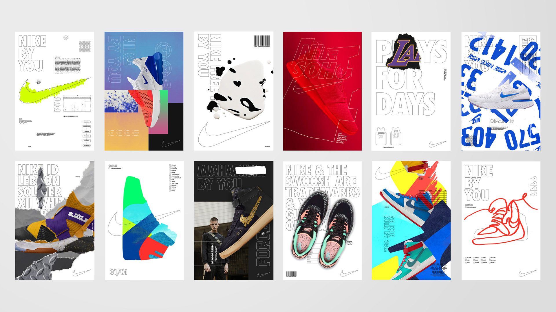 Nike By You Identity System | The Club
