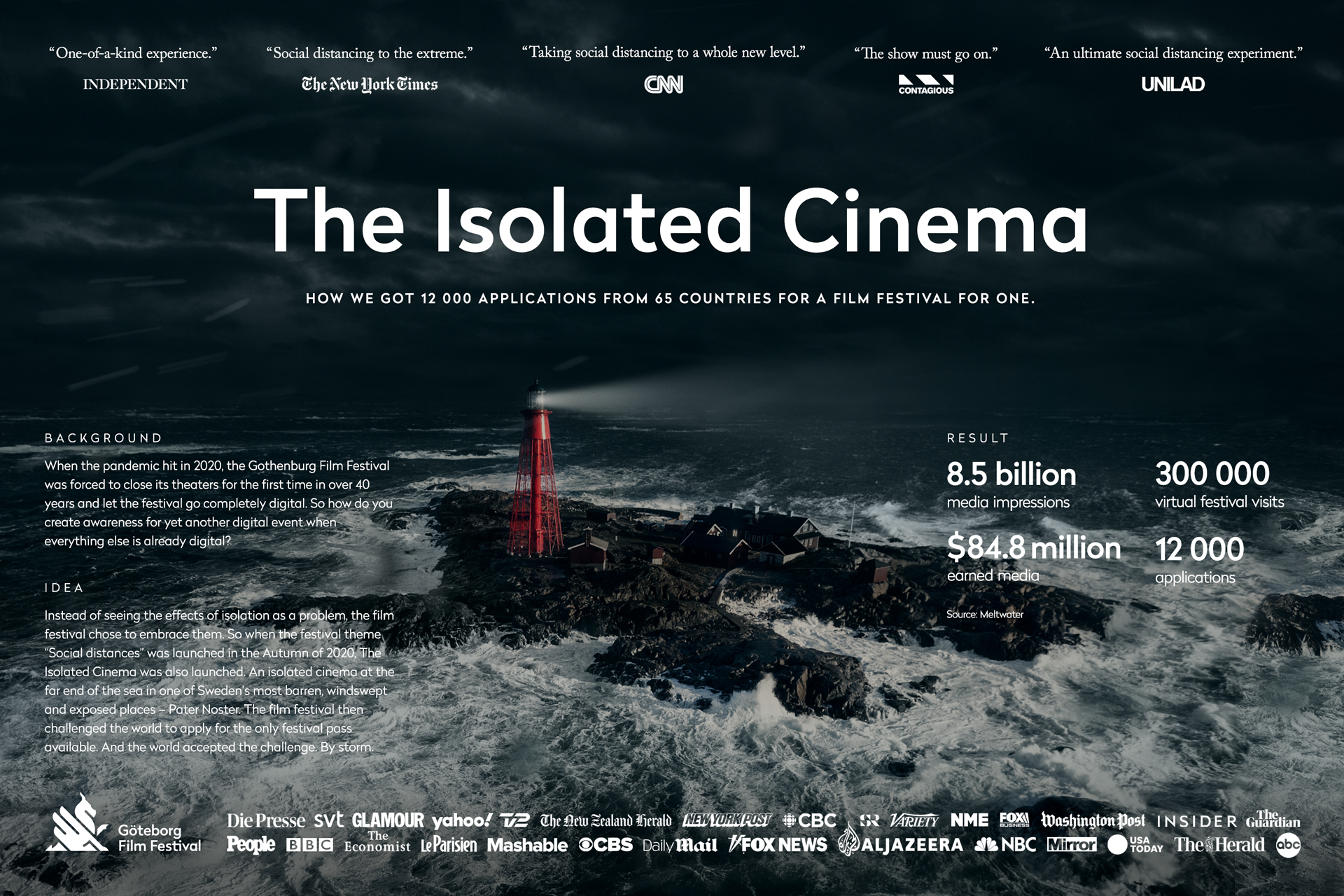 Goteborg Film Festival | The Isolated Cinema | The One Club