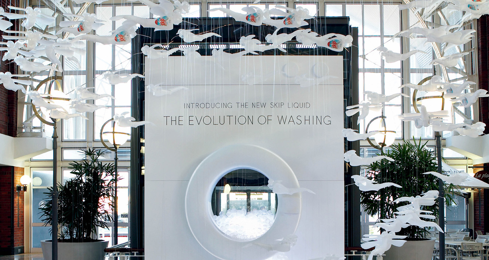 Skip Evolution of Washing