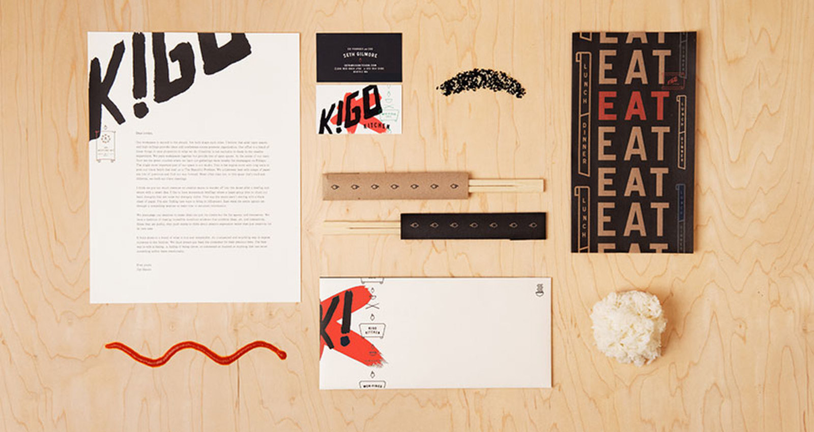Kigo Kitchen Typography