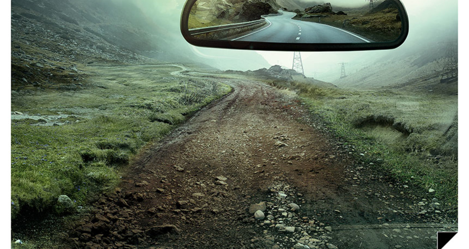 Renault rear-view mirror Offroad