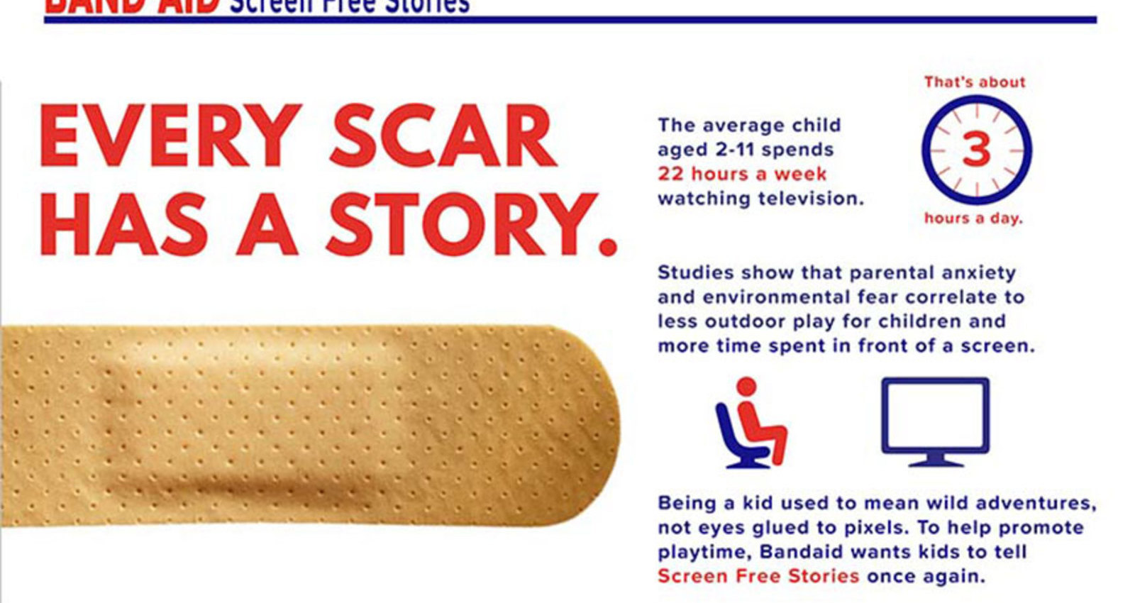 Band-Aids Screen Free Stories