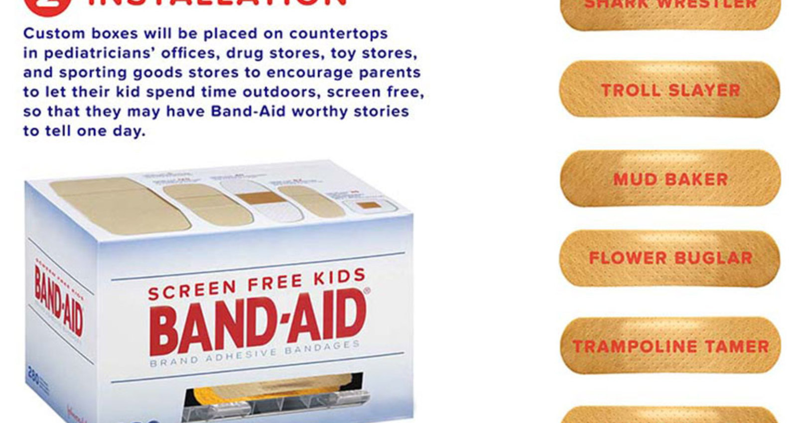 Band-Aids Screen Free Stories