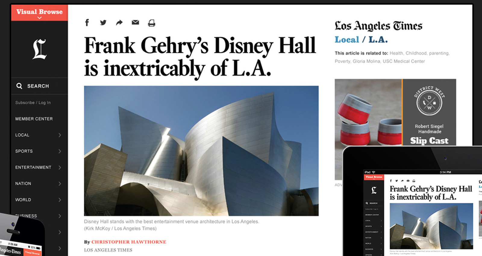 The redesign of latimes.com