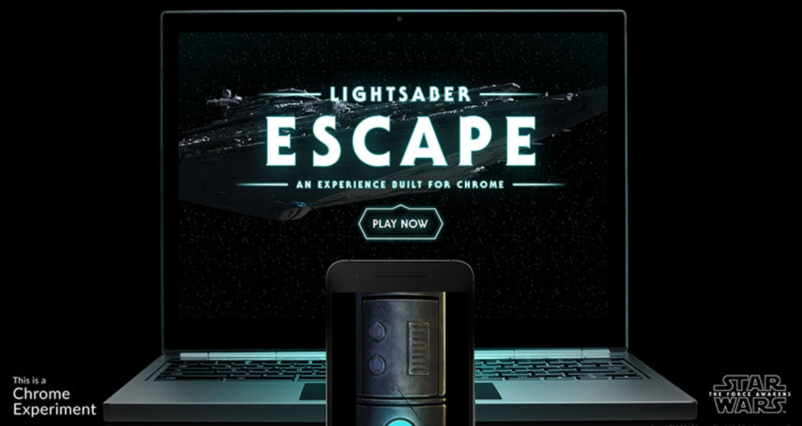 Lightsaber Escape: A Chrome Experiment