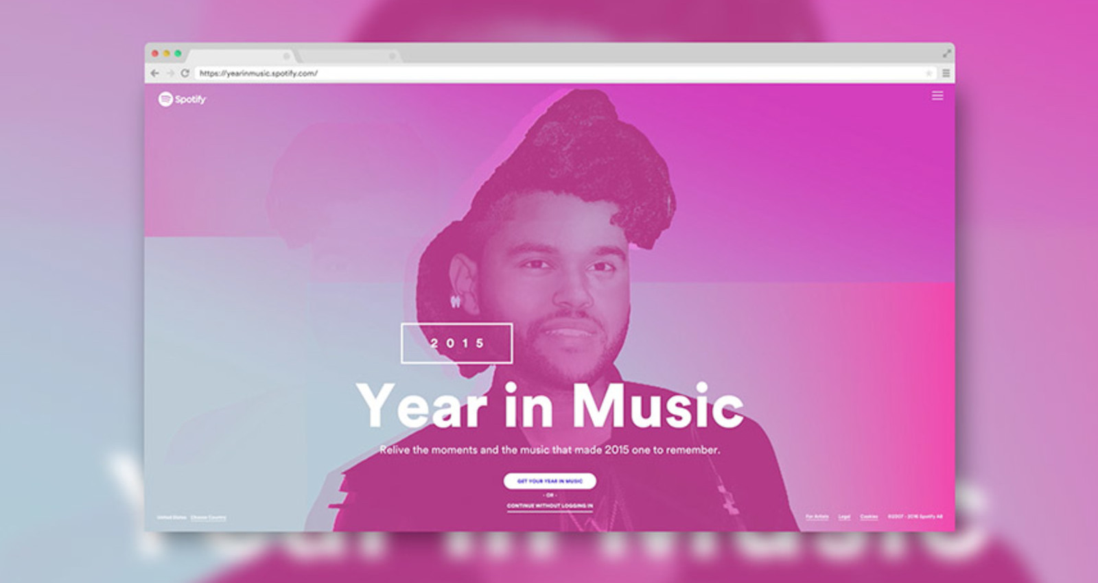 Spotify - Year in Music 2015