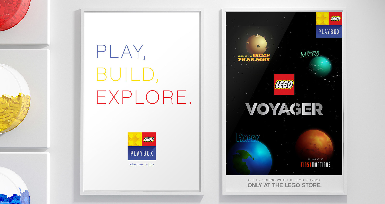 Lego PLaybox Collateral Design