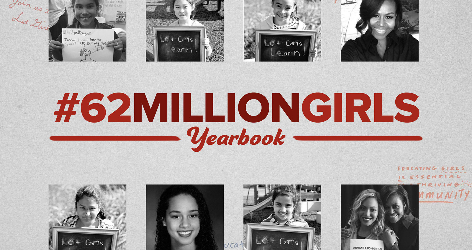 The #62MillionGirls Yearbook