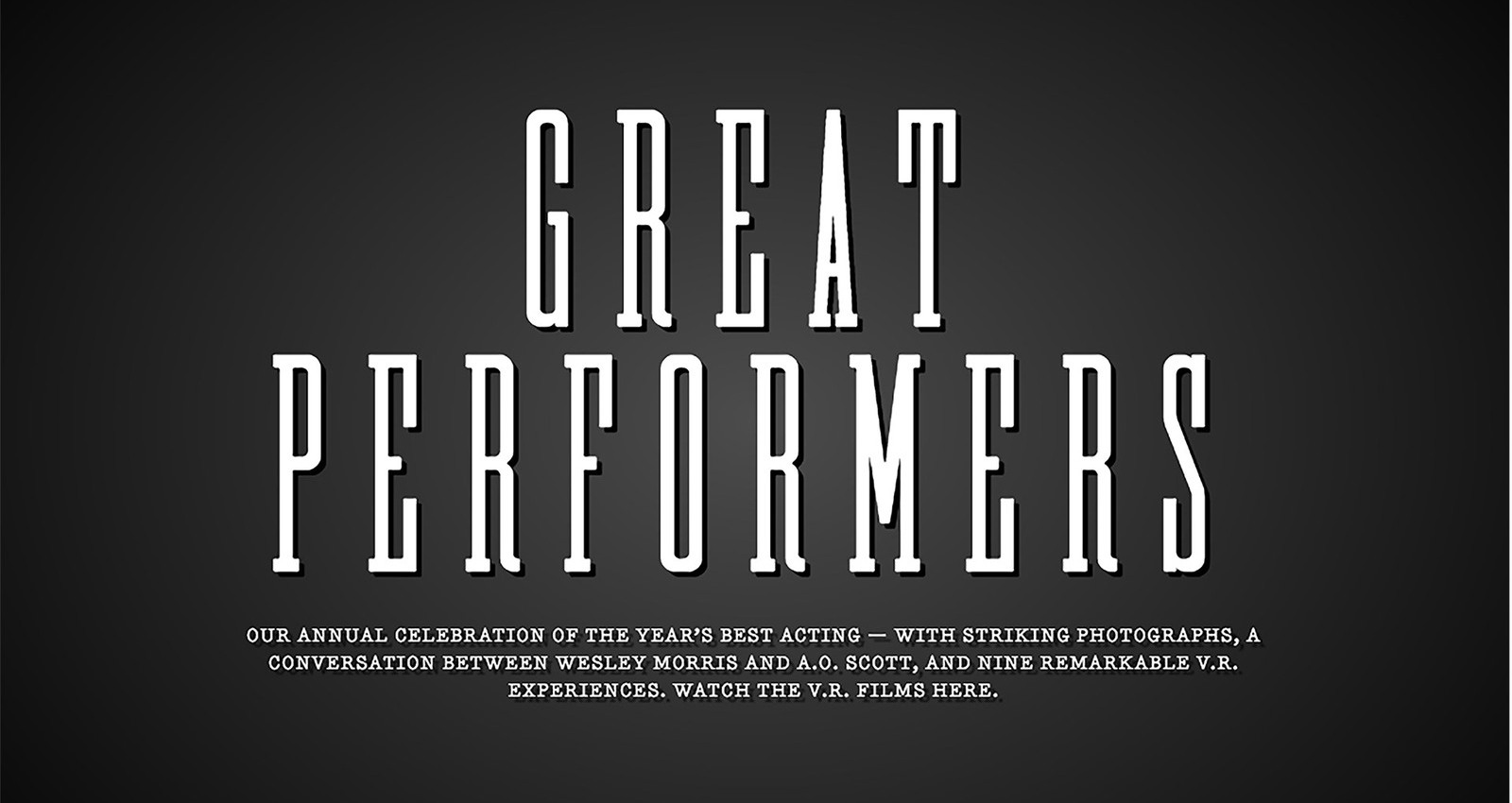 The Great Performers