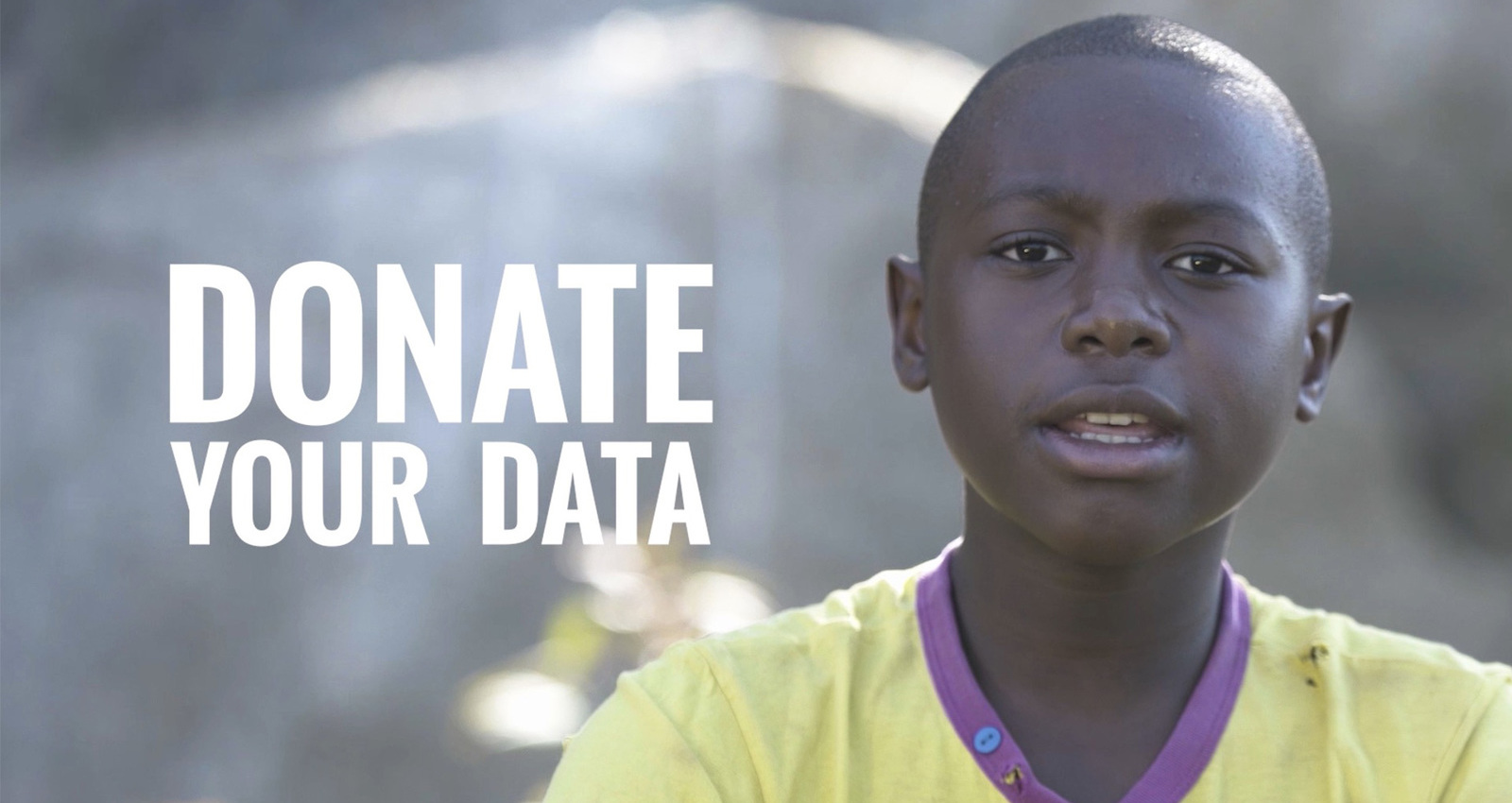 Donate your data