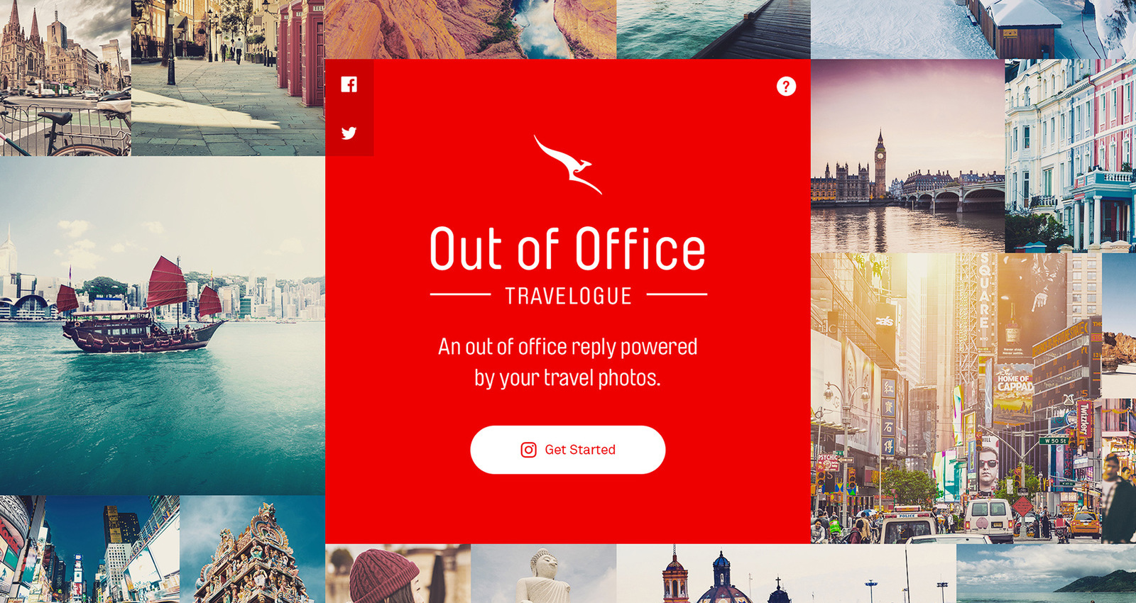 Qantas Out of Office Travelogue