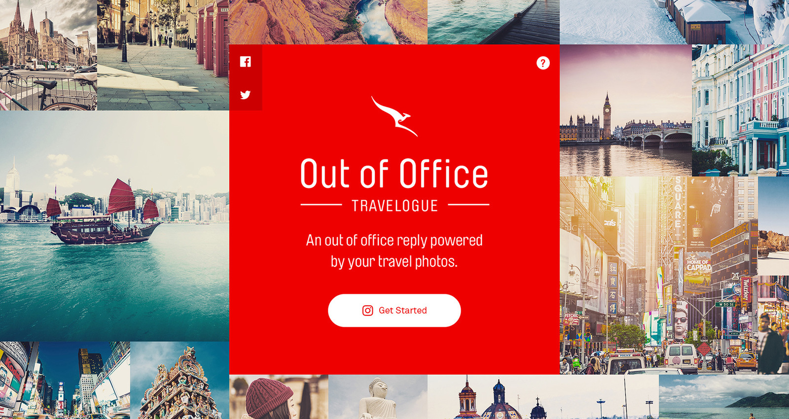 Qantas Out of Office Travelogue