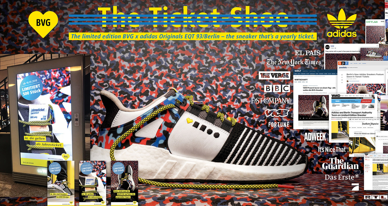BVG x adidas – The Ticket-Shoe