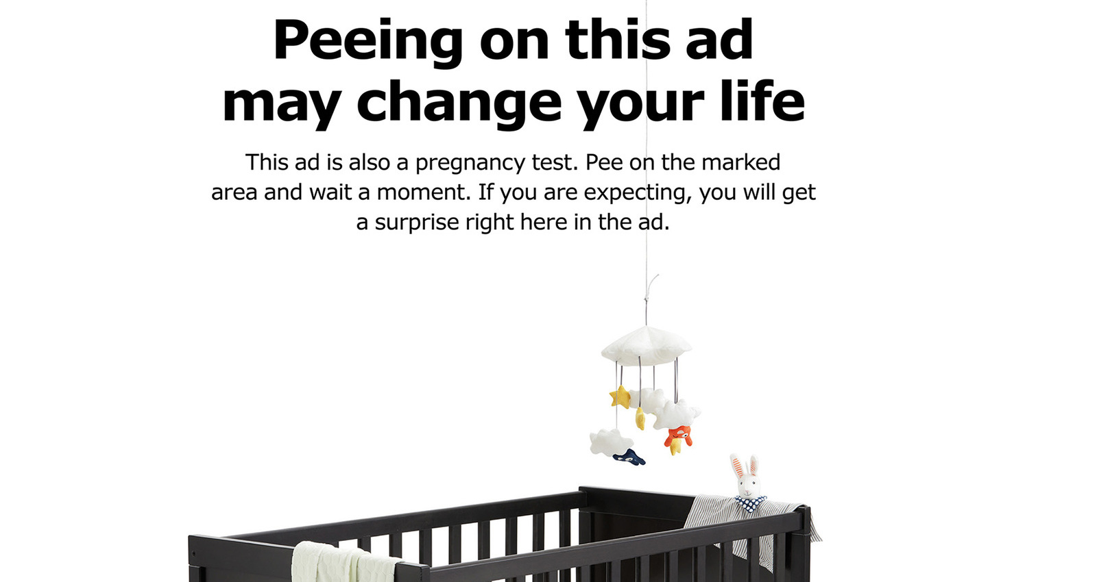 IKEA Pee Ad