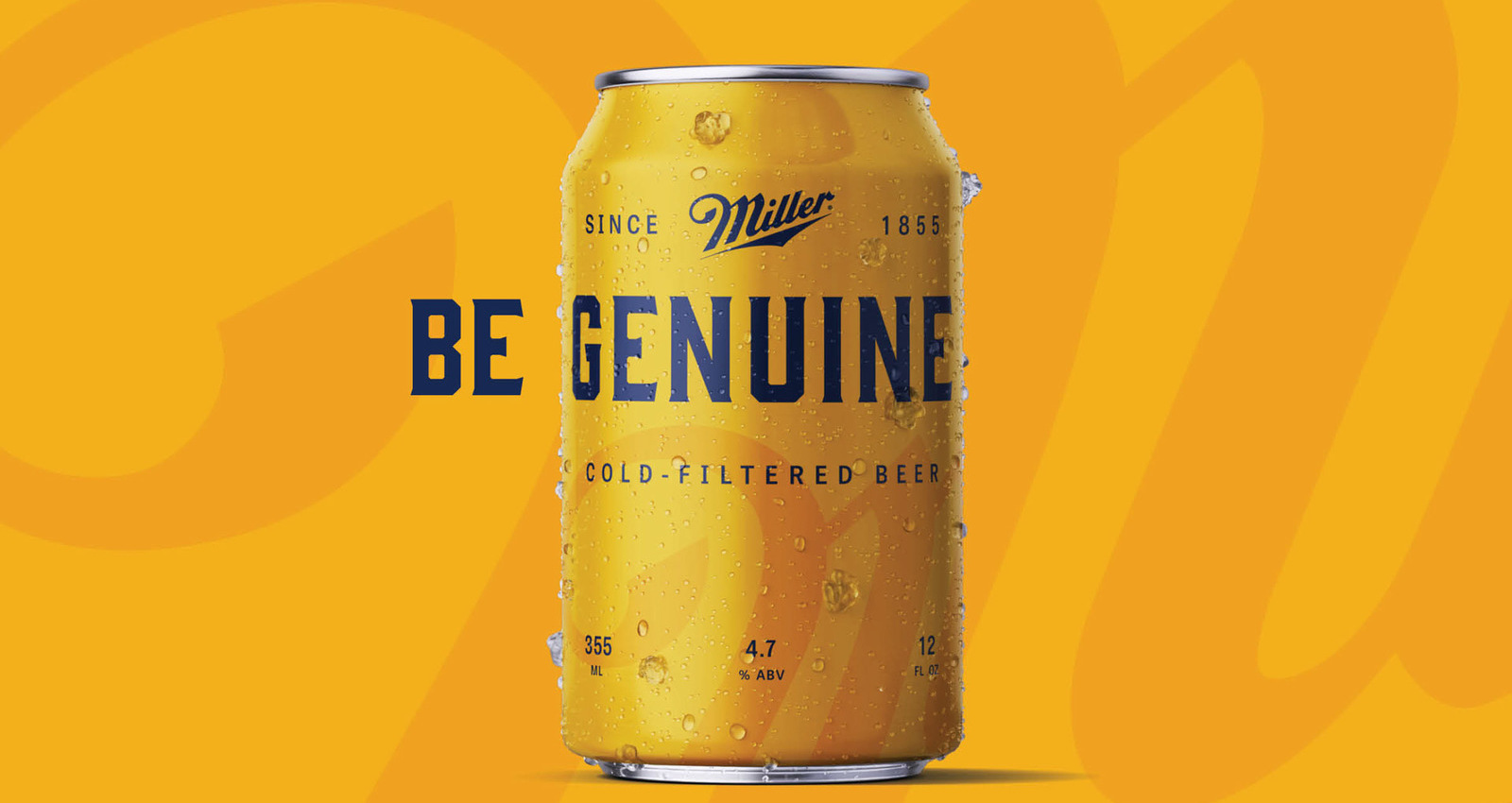 Miller Genuine - Beer for Genuine People
