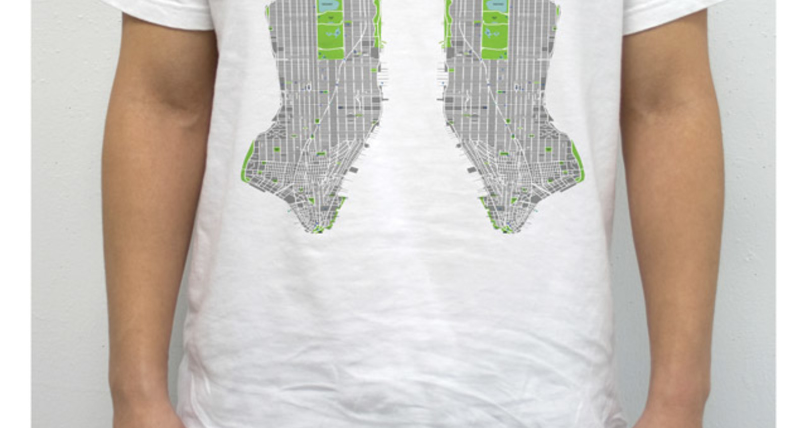 Lung Map Shirts