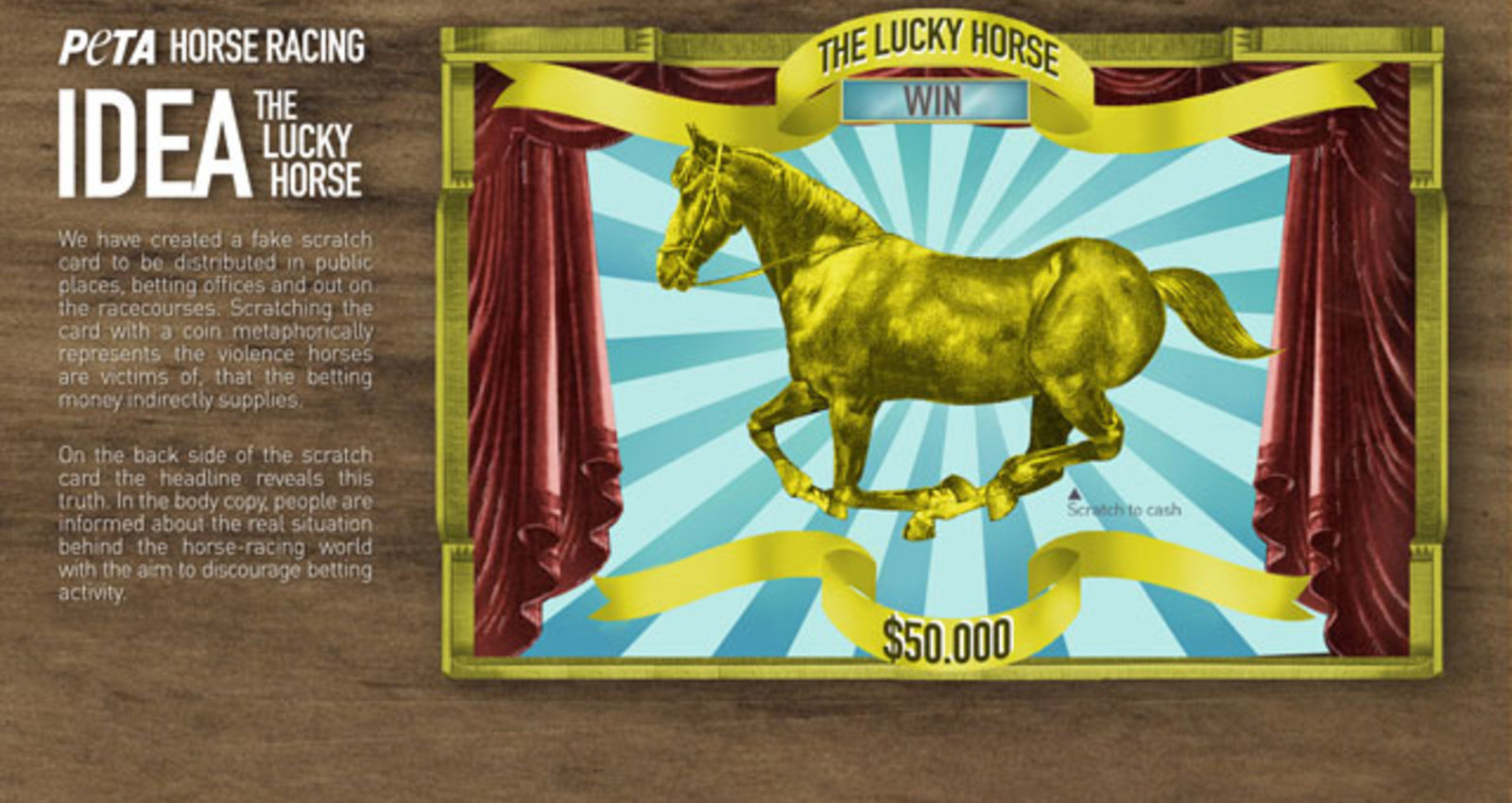 The lucky Horse