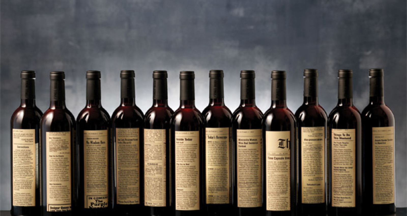 The Cost Vineyard Wine Bottles