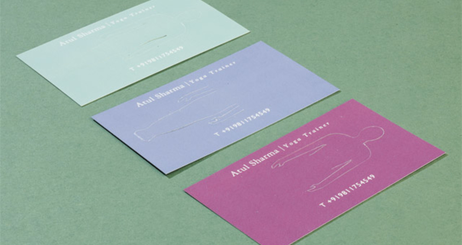 Fold-out Yoga Cards