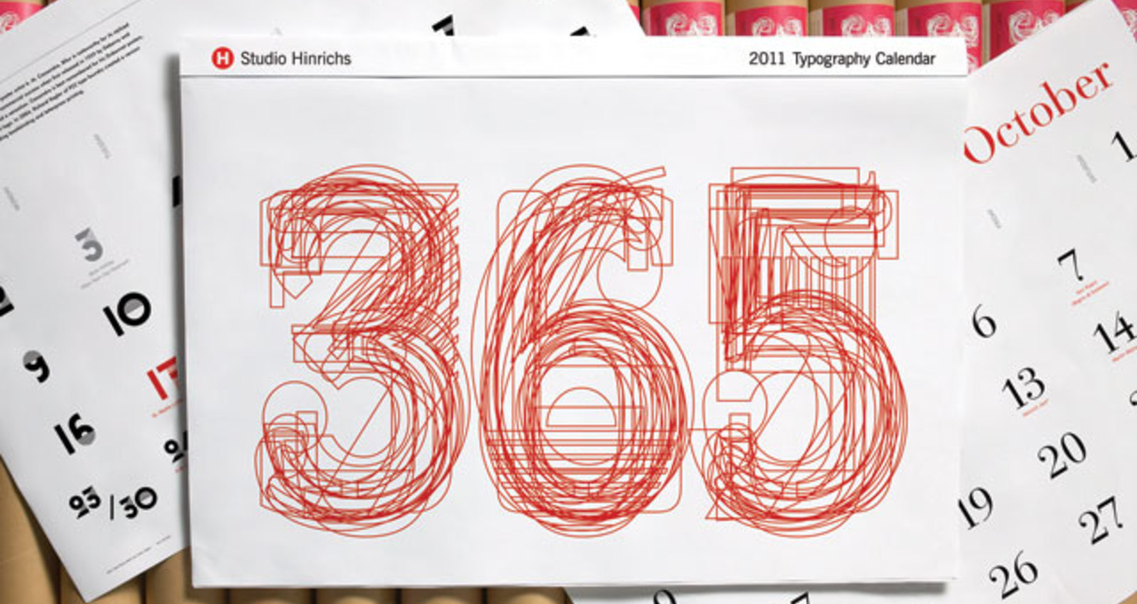 365 Typography Calendar 2011