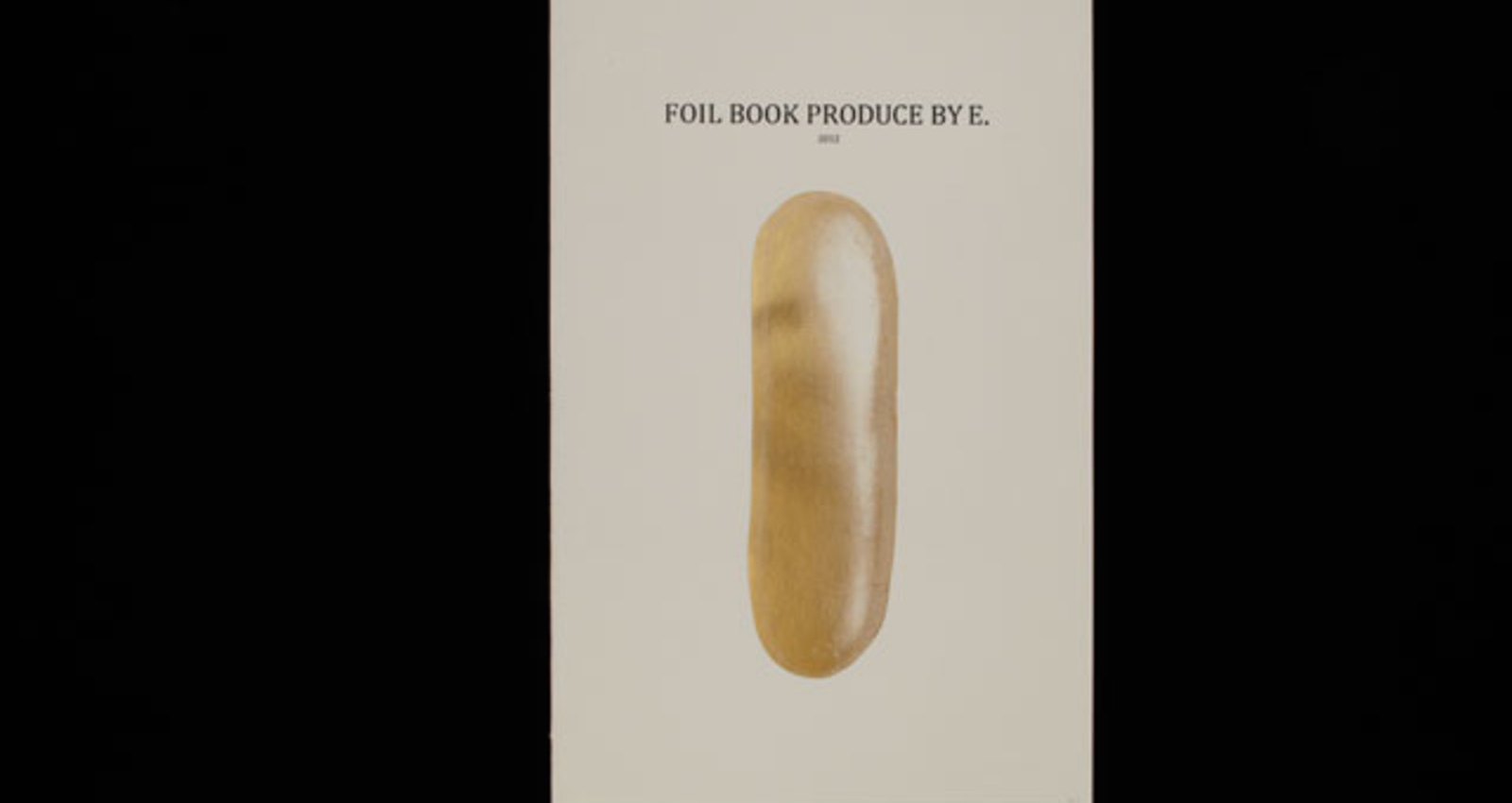 FOIL BOOK PRODUCE BY E. 2012
