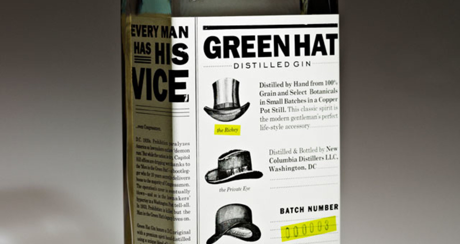 GREEN HAT GIN