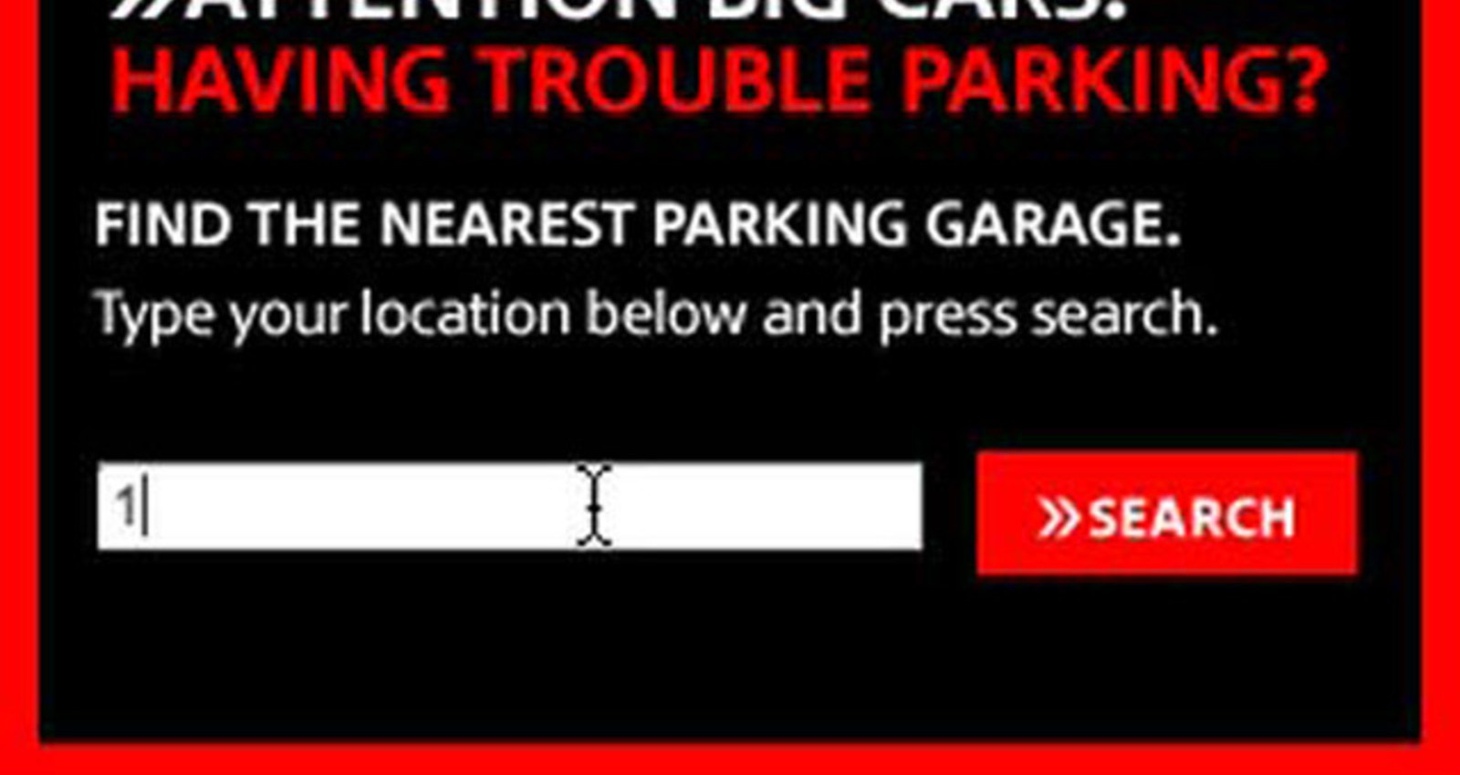 Parking Garage Finder