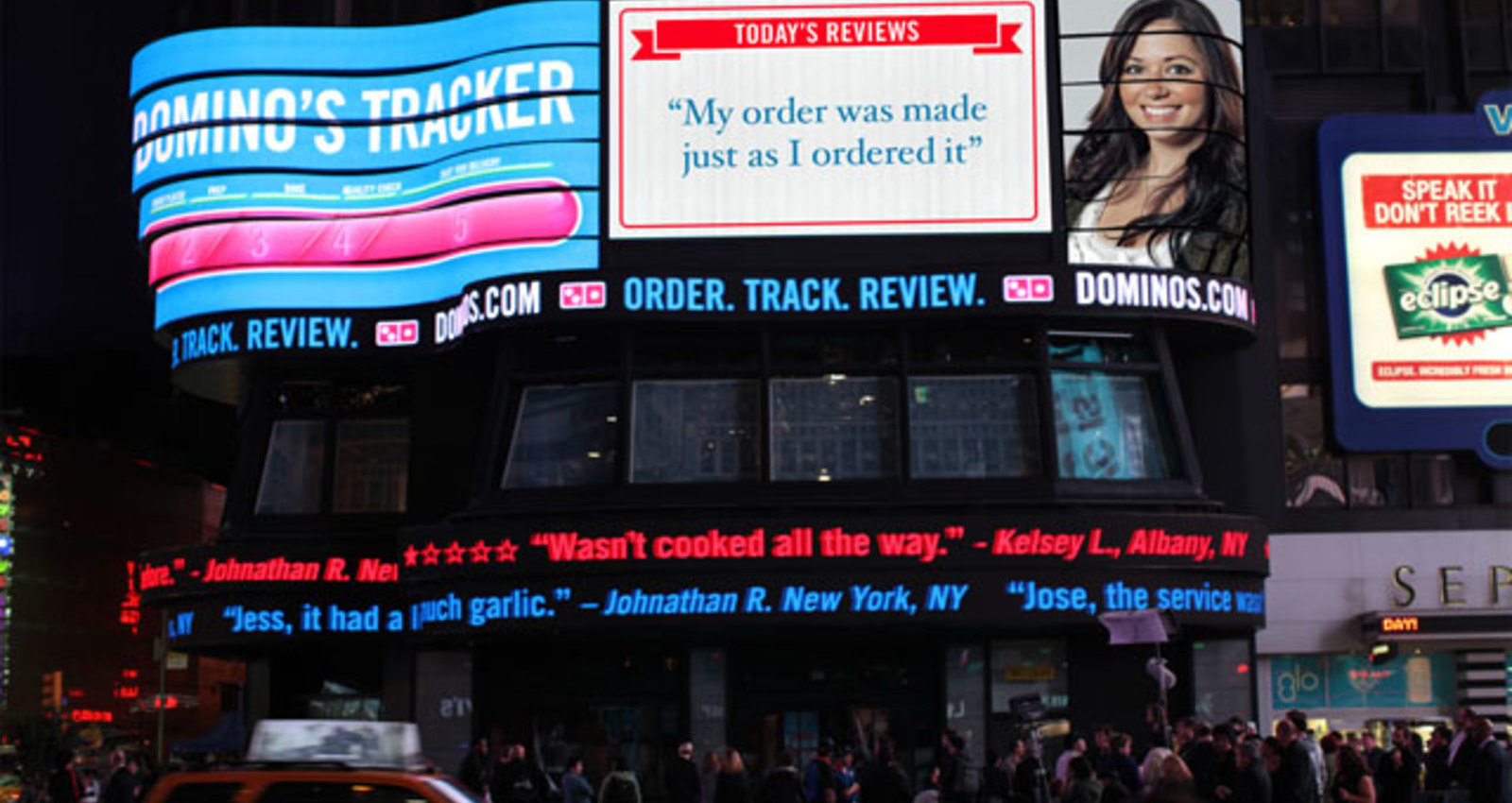 Times Square Tracker