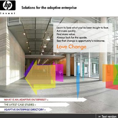HP Adaptive Enterprise Site
