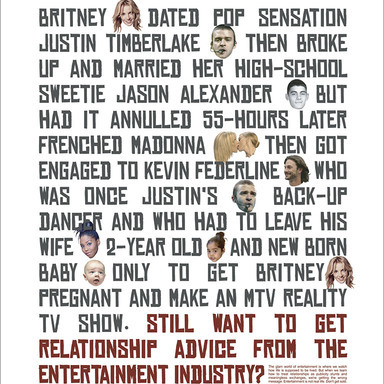 Step Up Speak Out Relationship Advice Poster Campaign