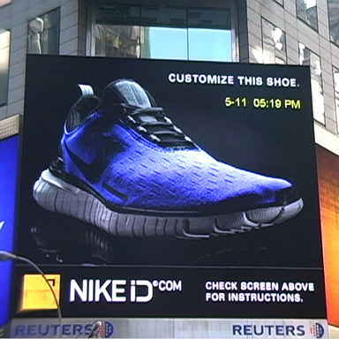 Nike iD Reuters Sign