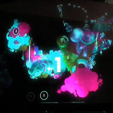 Adobe Creativity Conducted Flash Interactive Wall
