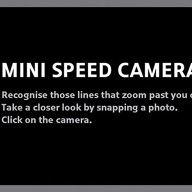 Speed Camera - MINI Cooper S