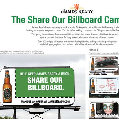 Share Our Billboard Campaign