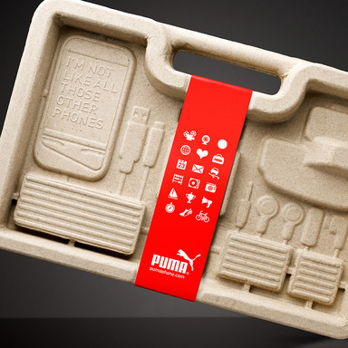 PUMA Phone Packaging