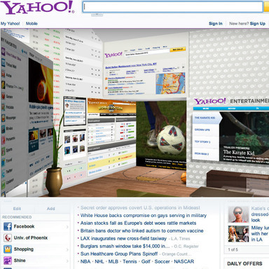 Yahoo! Page Takeover