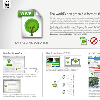 Save as WWF