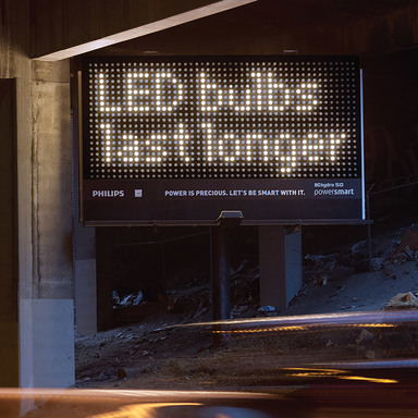 LED Bulb Billboard