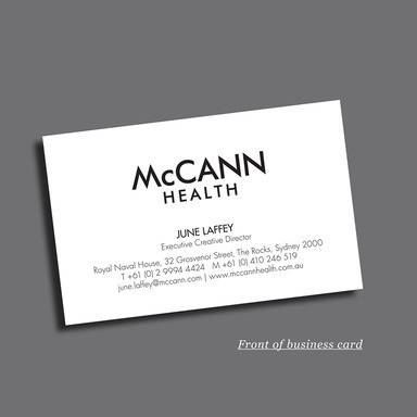 Healthy Business Cards