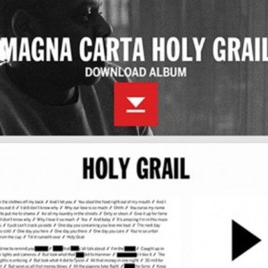 Jay Z Magna Carta Holy Grail App