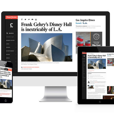 The redesign of latimes.com