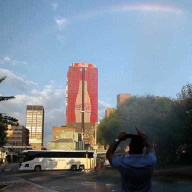 A rainbow for the Rainbow Nation