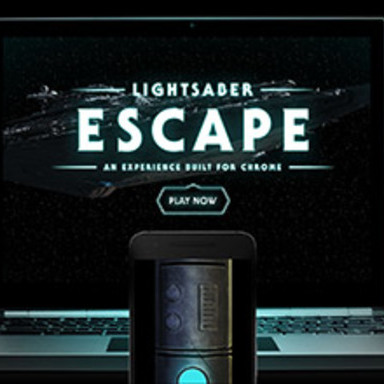 Lightsaber Escape: A Chrome Experiment