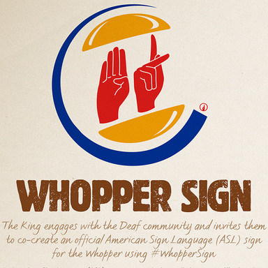 Whopper Sign