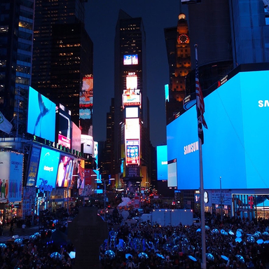Samsung Galaxy S8: Times Square Takeover