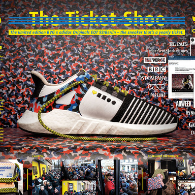 BVG x adidas – The Ticket-Shoe
