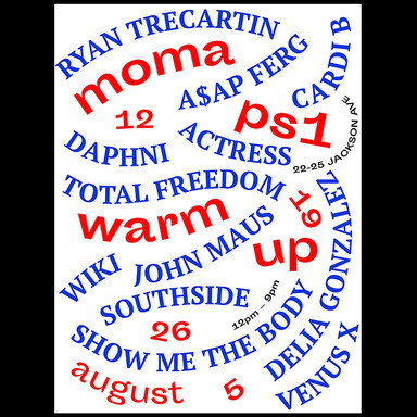 Warm Up 2017 Party posters