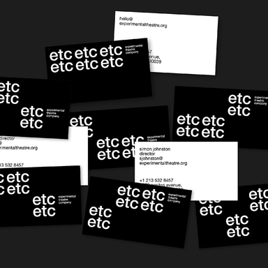 ETC | Experimental Theatre Company